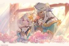 【グラブル】ユニとコスモスの母の日描き下ろしイラストが公開！のサムネイル画像