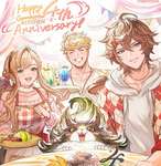【グラブル】『グランサイファーキッチン』本日で4周年！記念の描き下ろしイラストと記念メニュー、特典のリニューアルが6/26より実施！のサムネイル画像