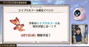 【グラブル】今年も何かが起こるエイプリルフール / ヒントはキャスポンのおしゃぶり…？のサムネイル画像