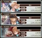 【グラブル】水古戦場本戦 3日目が終了！250HELL解放もボーダーはしっかり伸びてすでに10万位が42億に到達 /  残すは最終日！のサムネイル画像